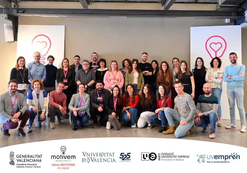 Grup de professors participants al programa Escola MOTIVEM